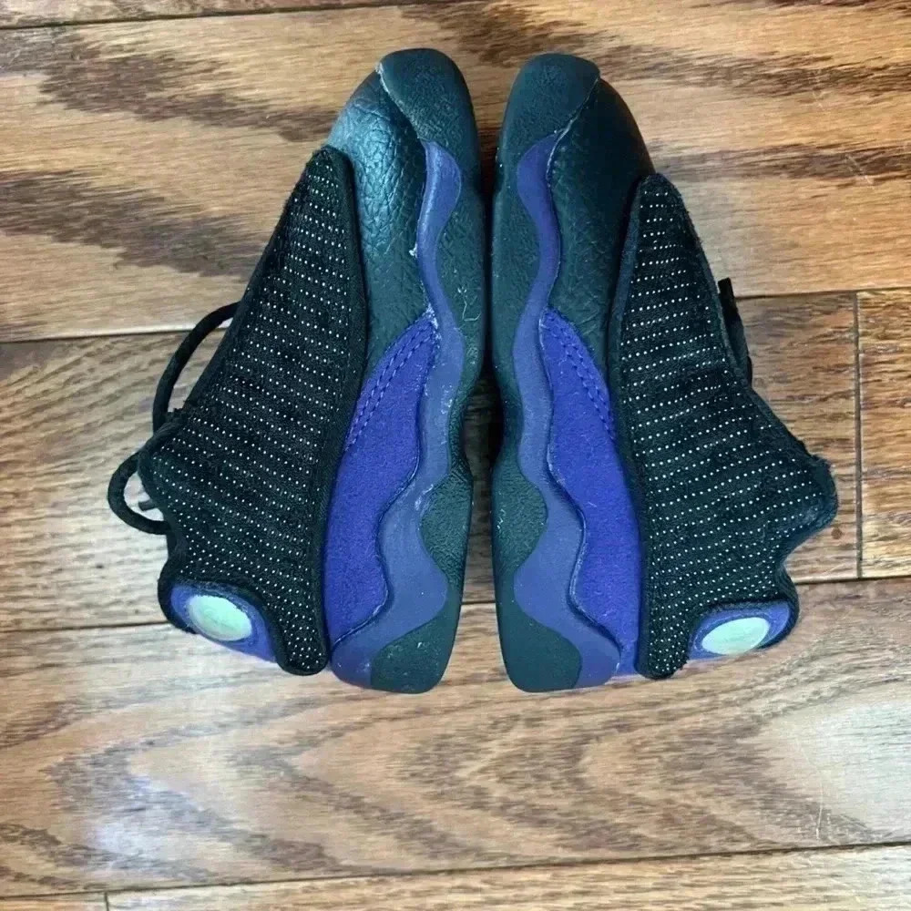 Nike Jordan 13 Retro (Toddler) 6C Purple-Black No Box. - Picture 5 of 8